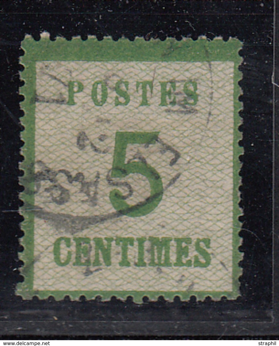 O N°4 - 5c Vert - Variété Grd Format - TB - Other & Unclassified