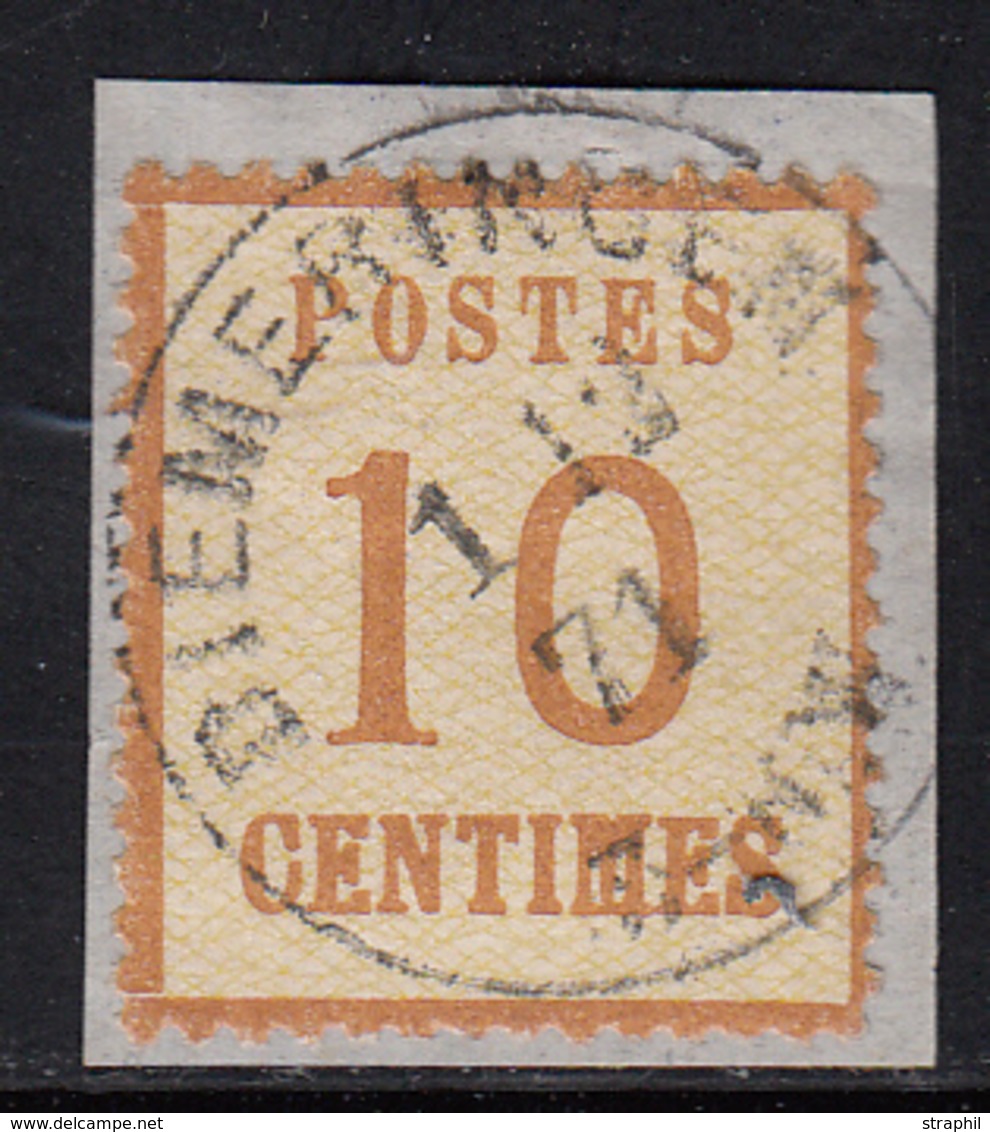 F N°5 - 10c - Obl. Spal 49 - Diemeringen - 1/12/1871 - TB - Other & Unclassified