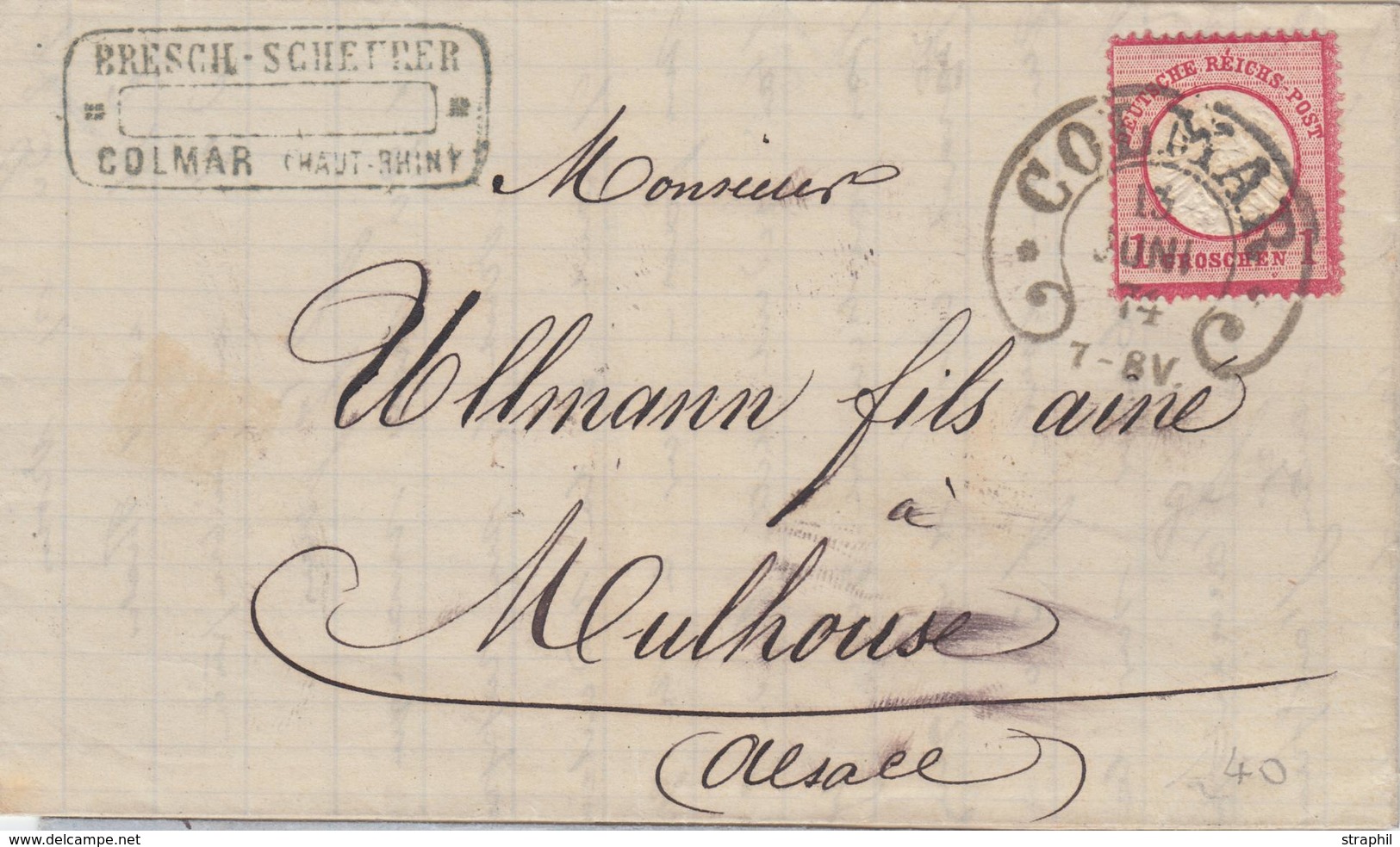 LAC N°16 - Colmar - 13/6/74 - Pr Mulhouse (Alsace) - TB - Briefe U. Dokumente