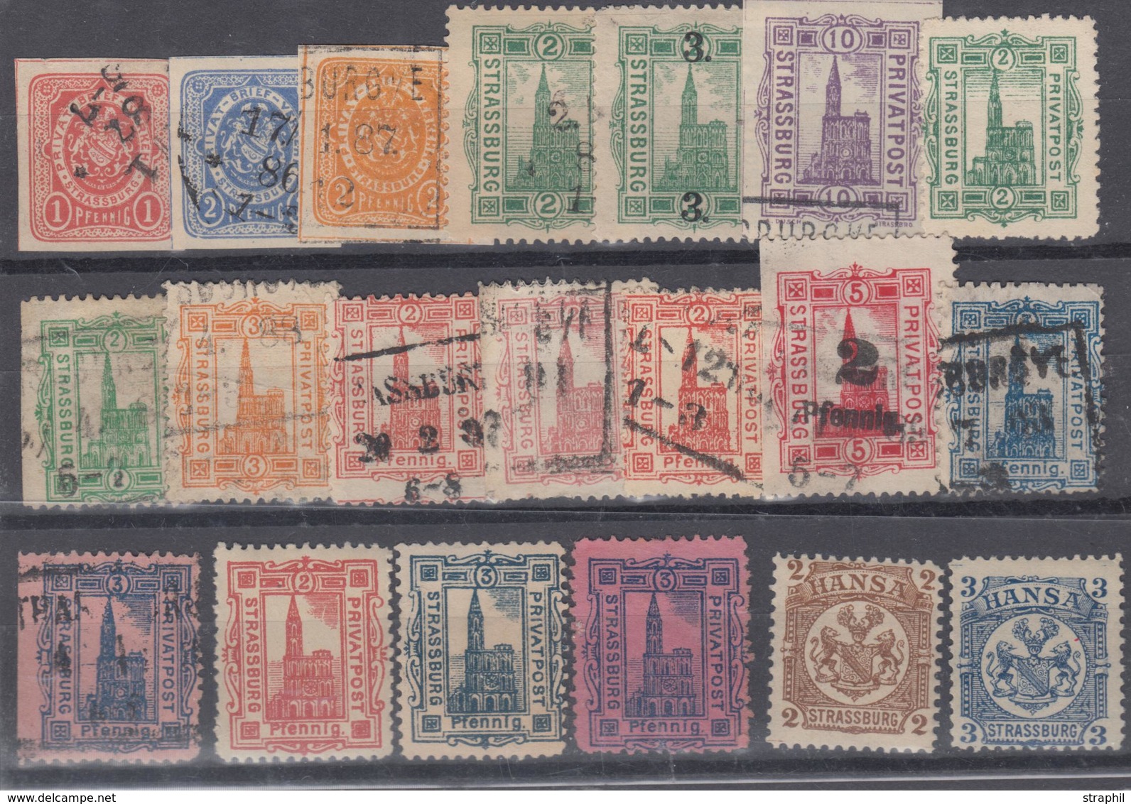 */O Lot 20 T. Diff. - B/TB - Lettres & Documents