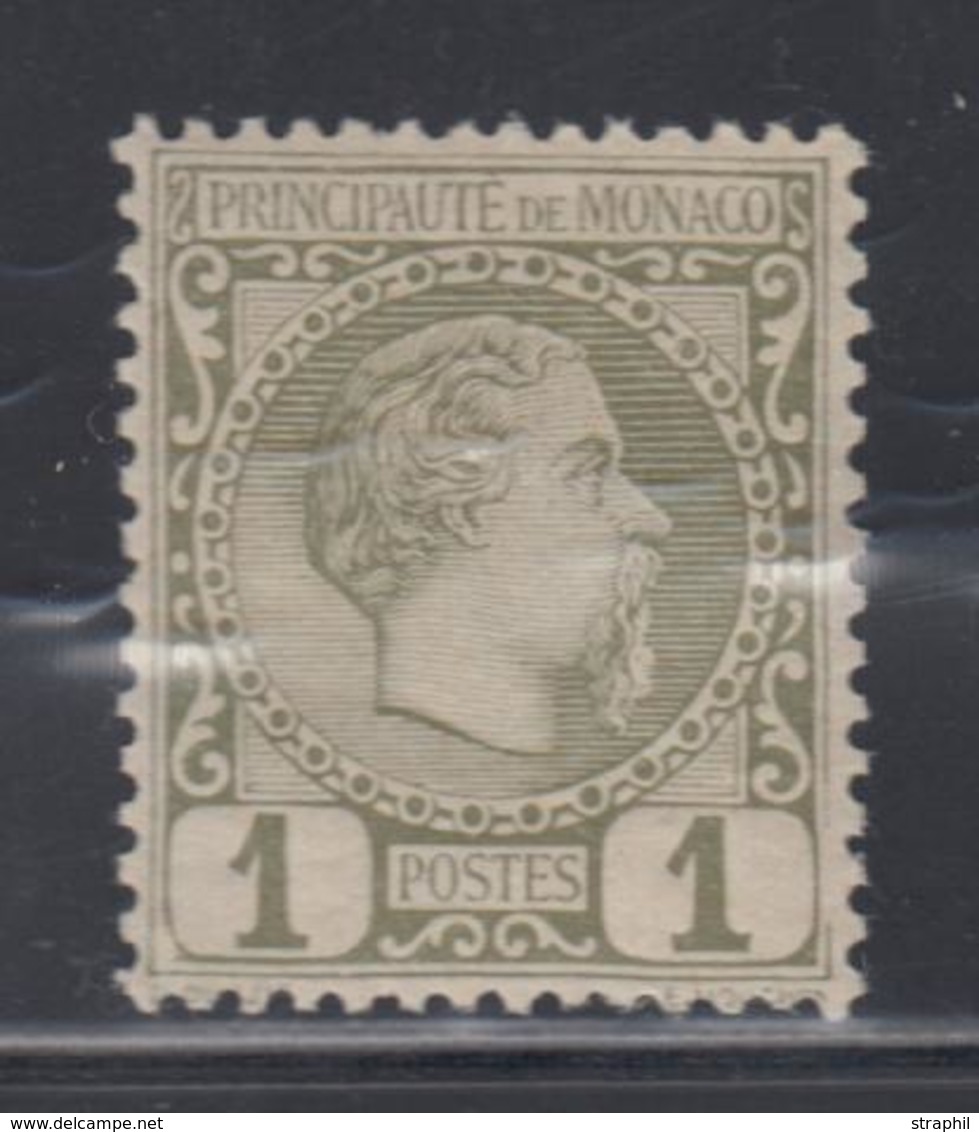 ** N°1 - 1c Olive - TB - ...-1885 Prephilately