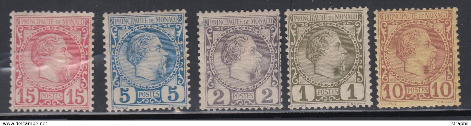 * N°1/5 - 5 Valeurs - TB - ...-1885 Prephilately