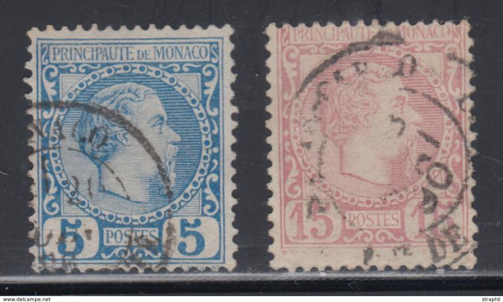 O N°3, 5 - 5c Bleu Et 15c Rose - TB - ...-1885 Vorphilatelie