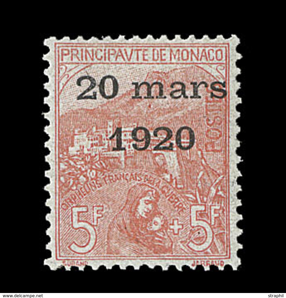 ** N°43 - 5F+5F Rose S/verdâtre - TB - ...-1885 Vorphilatelie