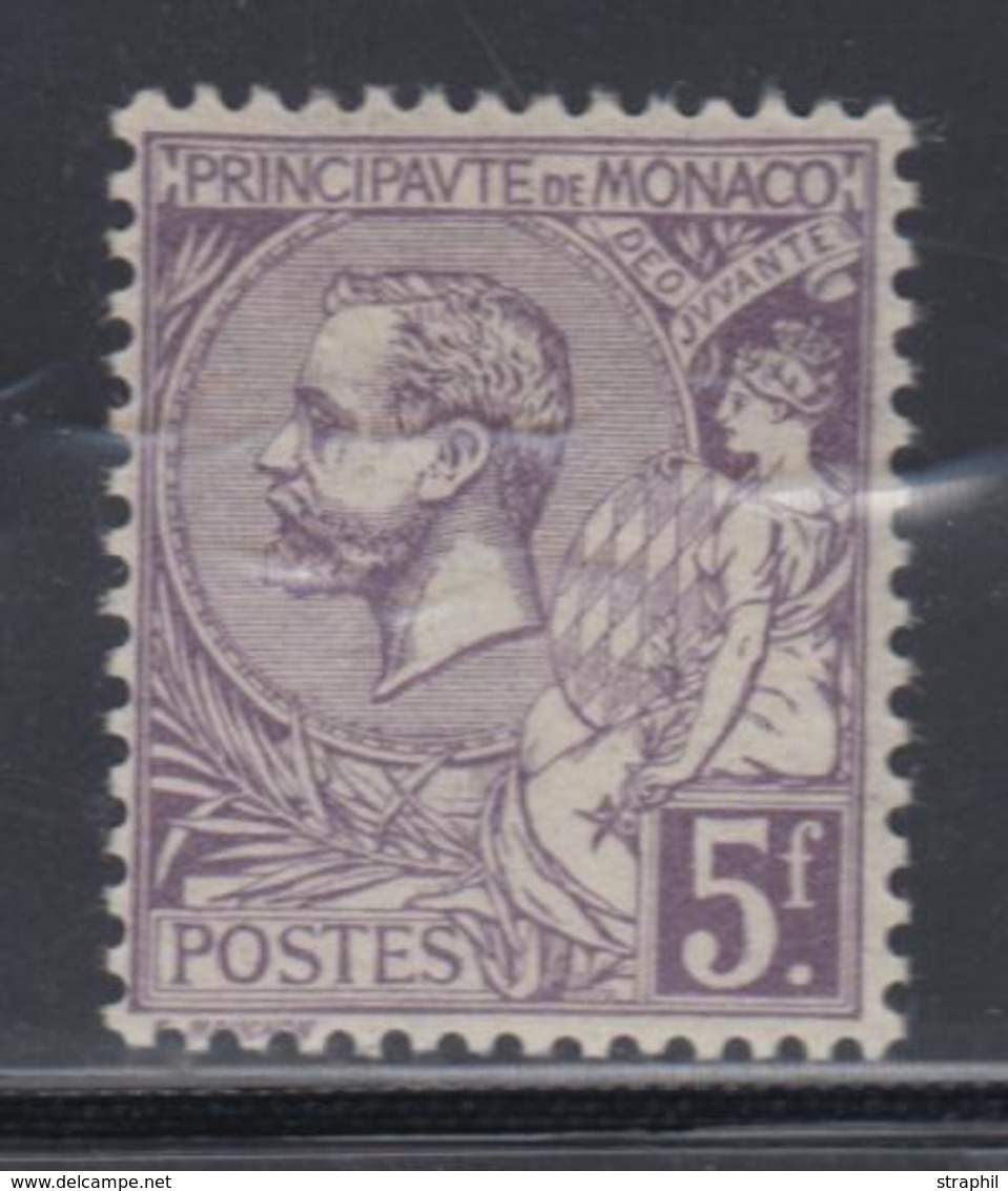 * N°46 - 5F Violet - TB - ...-1885 Vorphilatelie