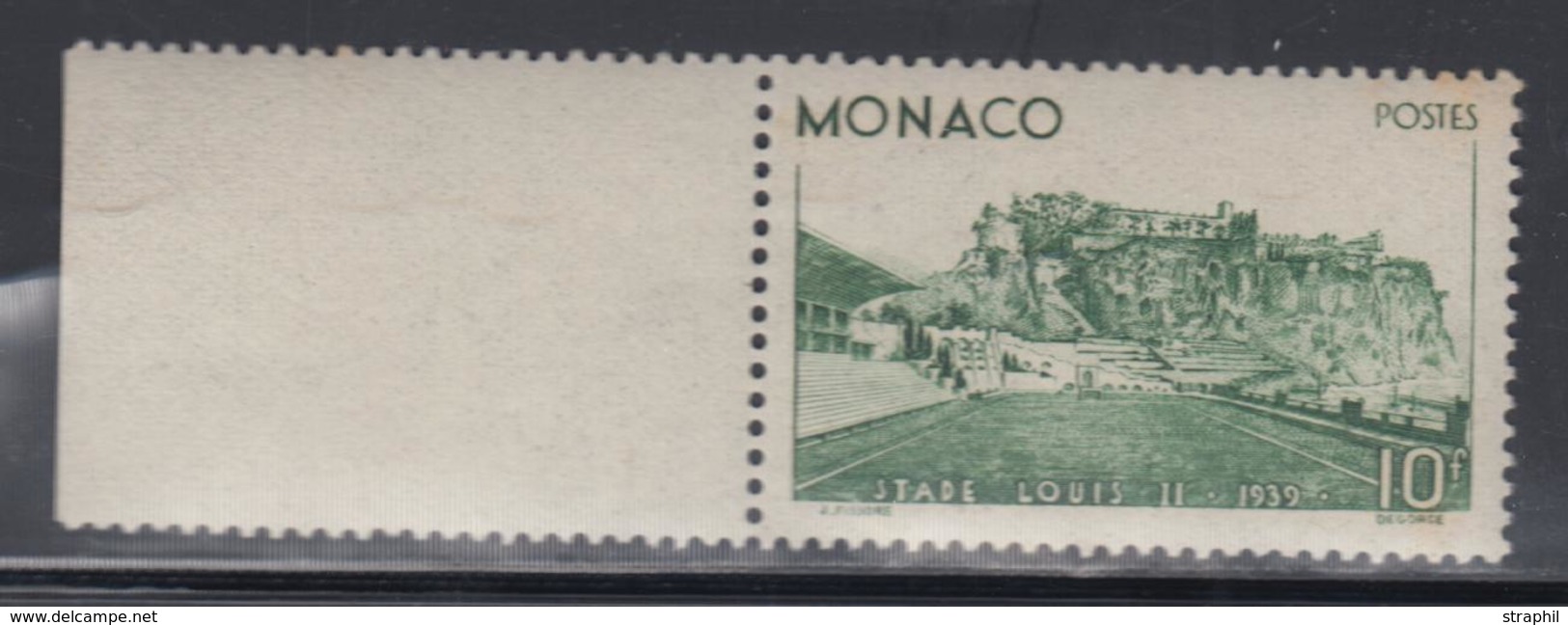 ** N°184 - 10F Vert - Stade Louis II - TB - ...-1885 Prephilately