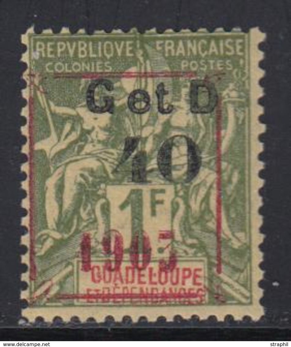 ** N°52 - 40c S/1F Olive - TB - Other & Unclassified