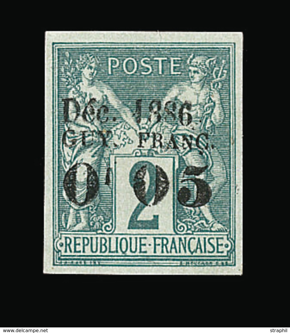 (*) N°1 - 0,05 S/2c Vert - TB - Other & Unclassified