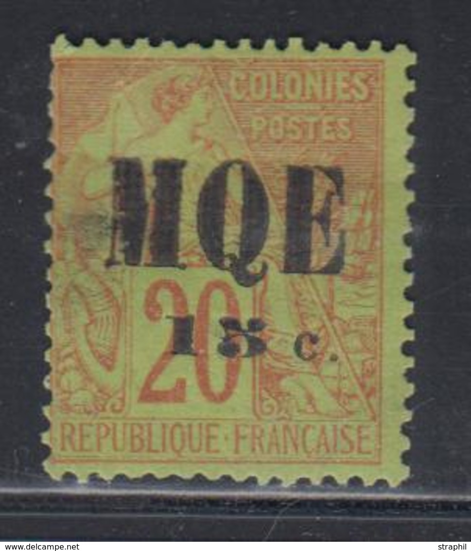 * N°2 - 15c S/20c Brique S/vert - Signé Brun - TB - Other & Unclassified