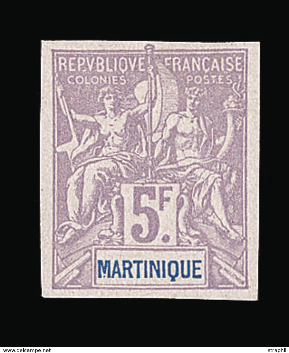 (*) N°51a - 5F Violet - ND - Signé Roumet - TB - Otros & Sin Clasificación