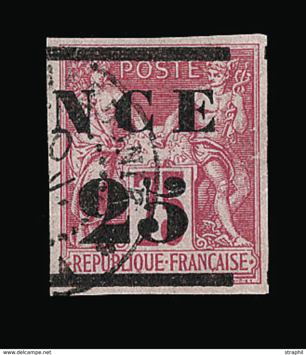 O N°5 - 25 S/75c Rose - TB - Vide