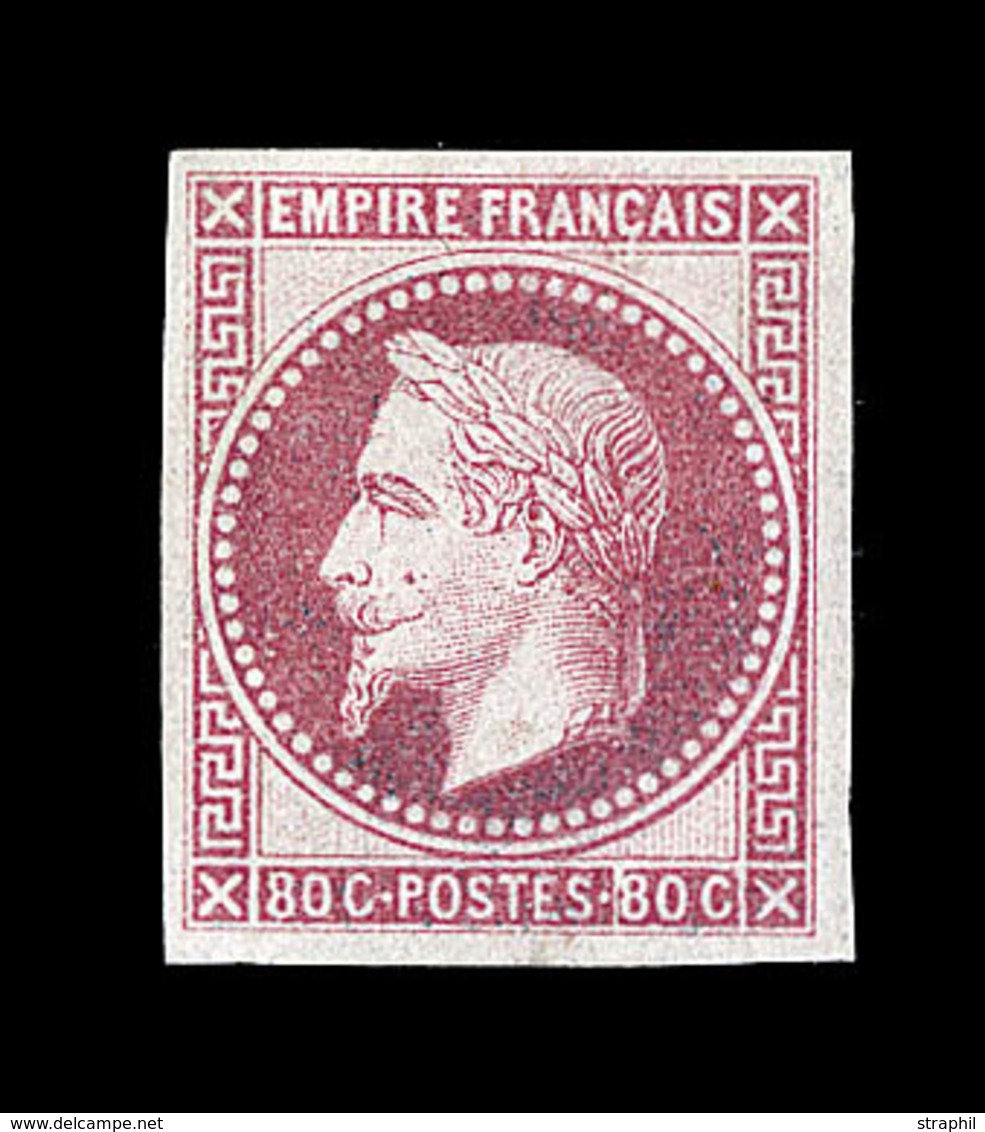 * N°10 - 80c Rose - Gomme Coloniale - TB - Aigle Impérial