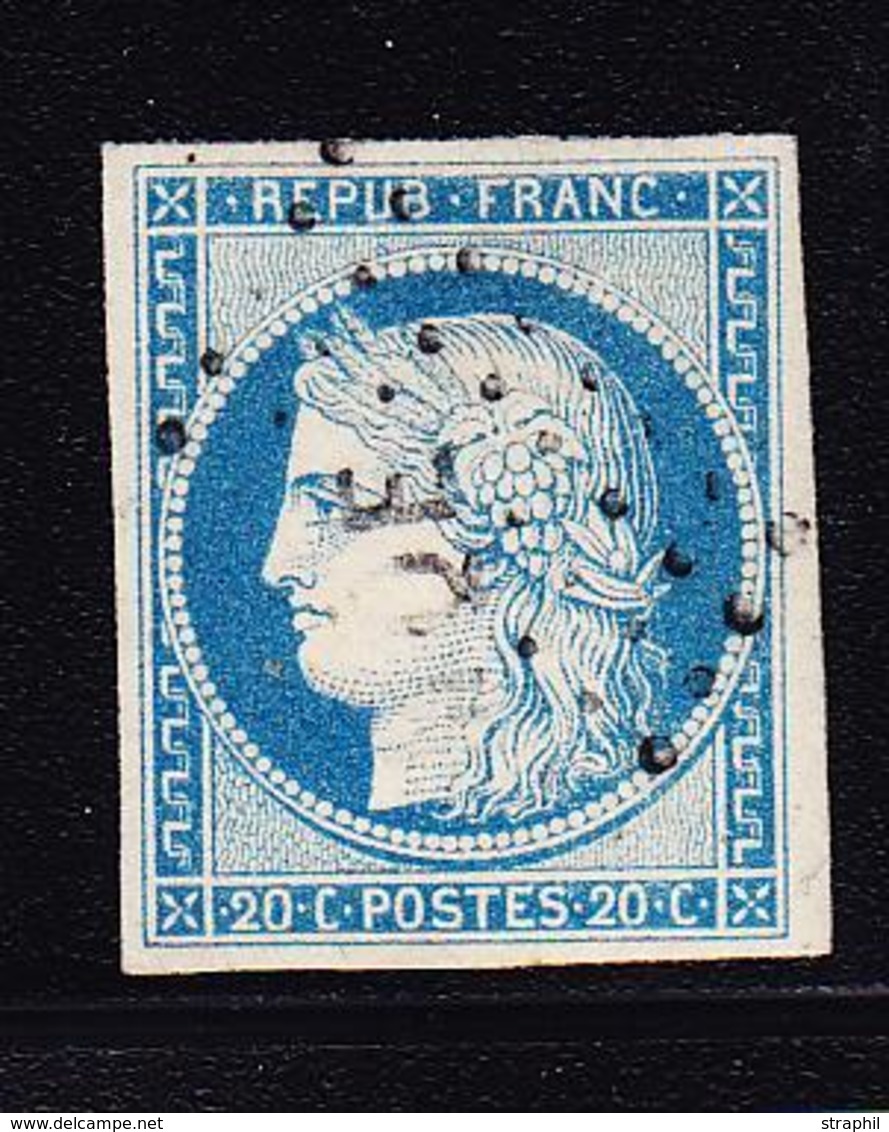 O N°12 - 20c Bleu - Signé - TB - Eagle And Crown