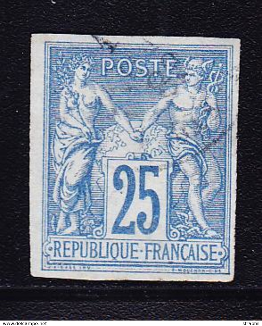 O N°35 - 25c Bleu -TB - Aigle Impérial