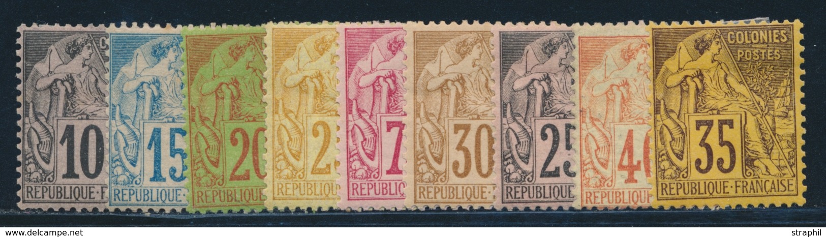* N°46/59 - 14 Valeurs - Série Alphée Dubois - TB - Águila Imperial