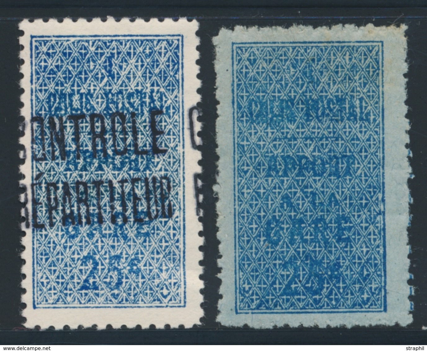 * N°1, 1a - 2 Valeurs - TB - Postpaketten