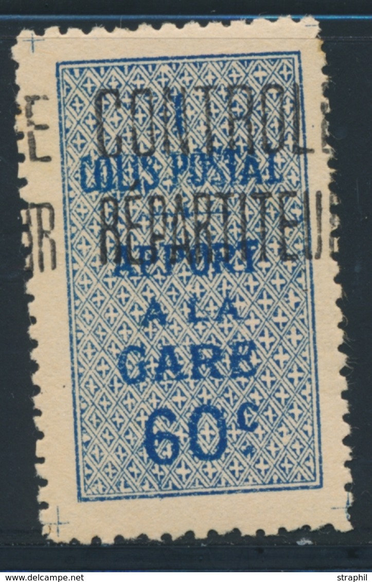 * N°7A - 60c Bleu - TB - Postpaketten