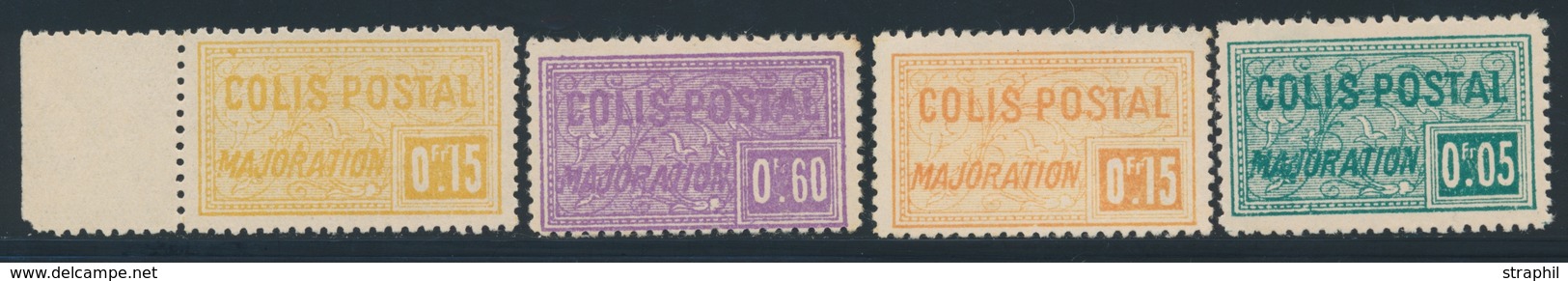 **/* N°10c/13b - 4 Valeurs - Sans Surch. - TB - Paketmarken