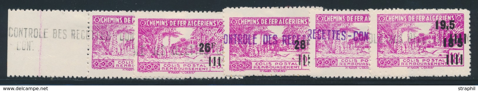 * N°167/82 - TB - Paketmarken