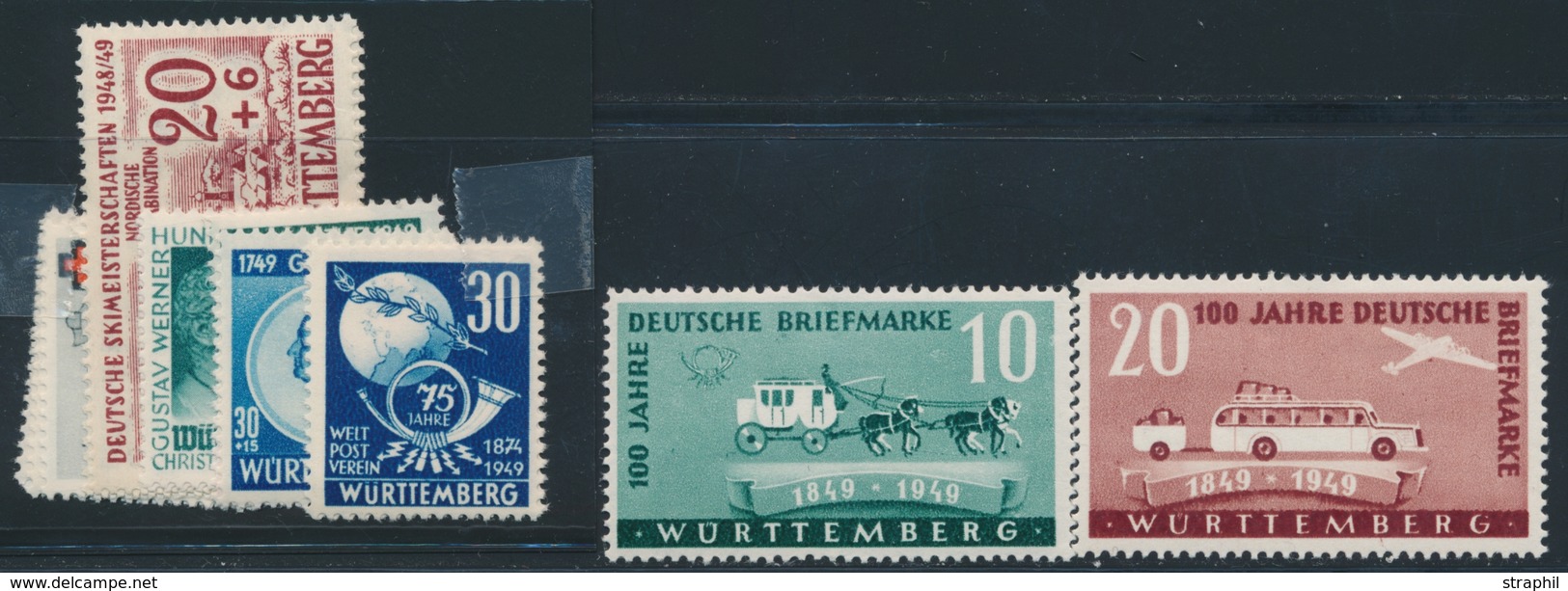 ** WURTEMBERG N°38/52 (N°38/41 *) - TB - Otros & Sin Clasificación