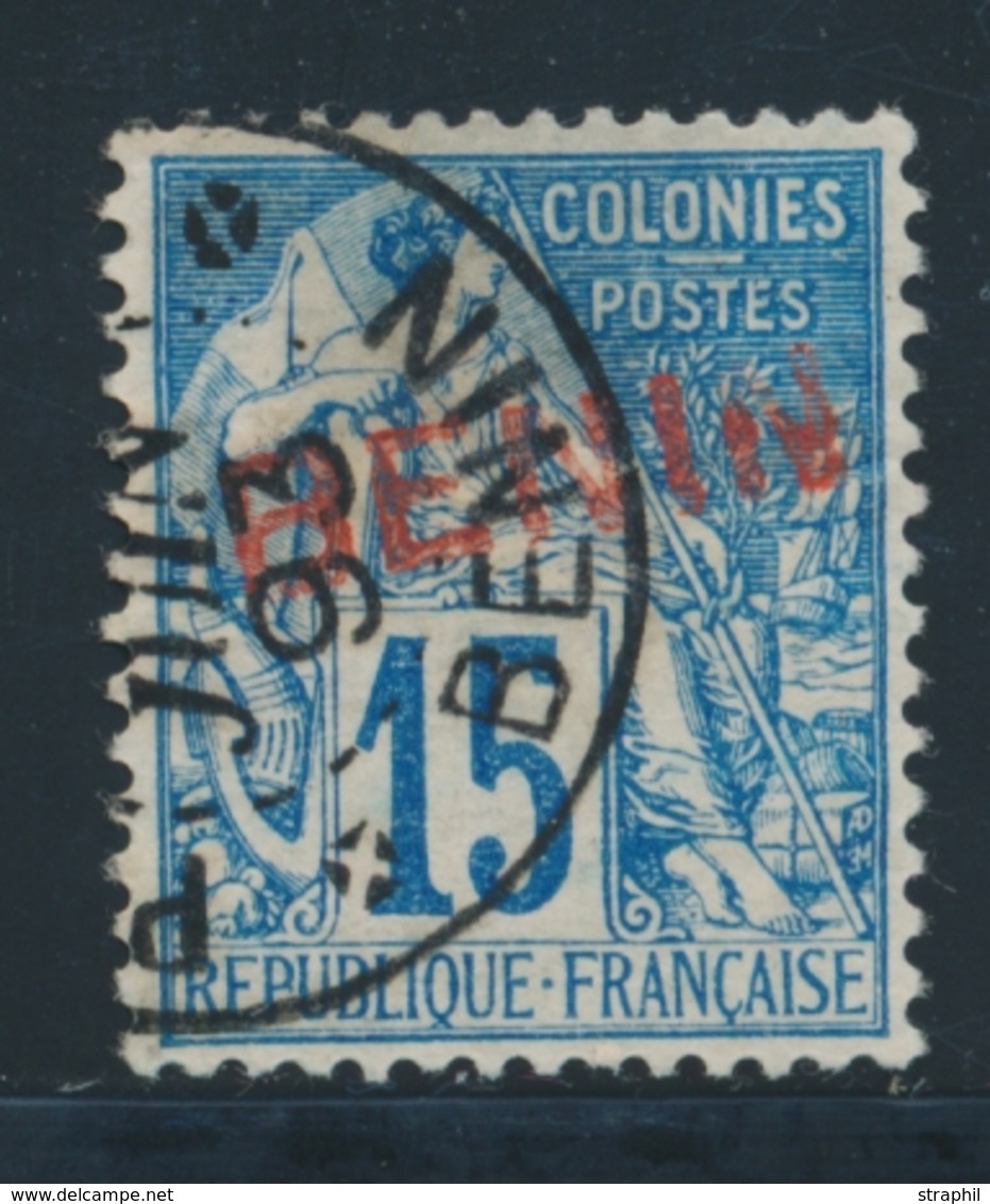 O N°6B - 15c Bleu - Surch. Rouge - TB - Other & Unclassified