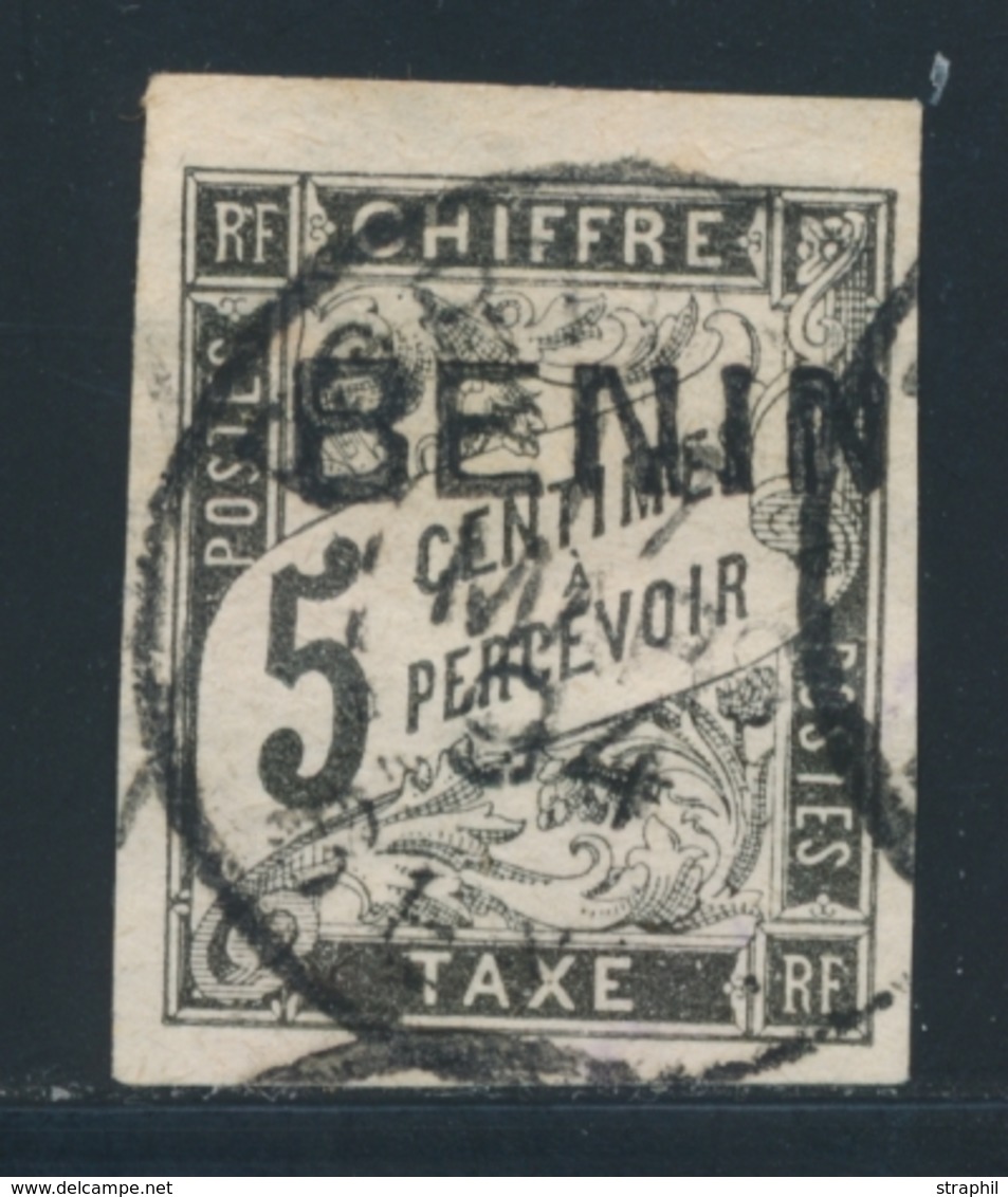 O TAXE N°1 - 5c Noir - TB - Andere & Zonder Classificatie