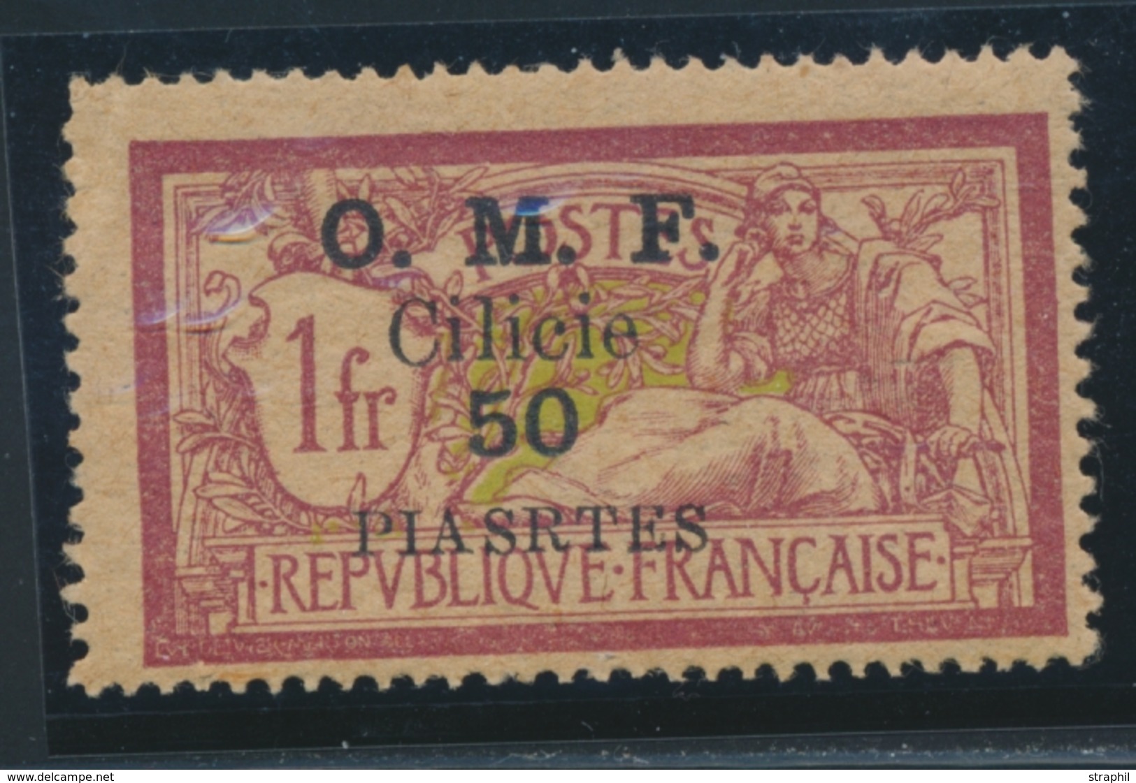 * N°96a - 50 Piastres S/1F Lie De Vin Et Olive - TB - Other & Unclassified