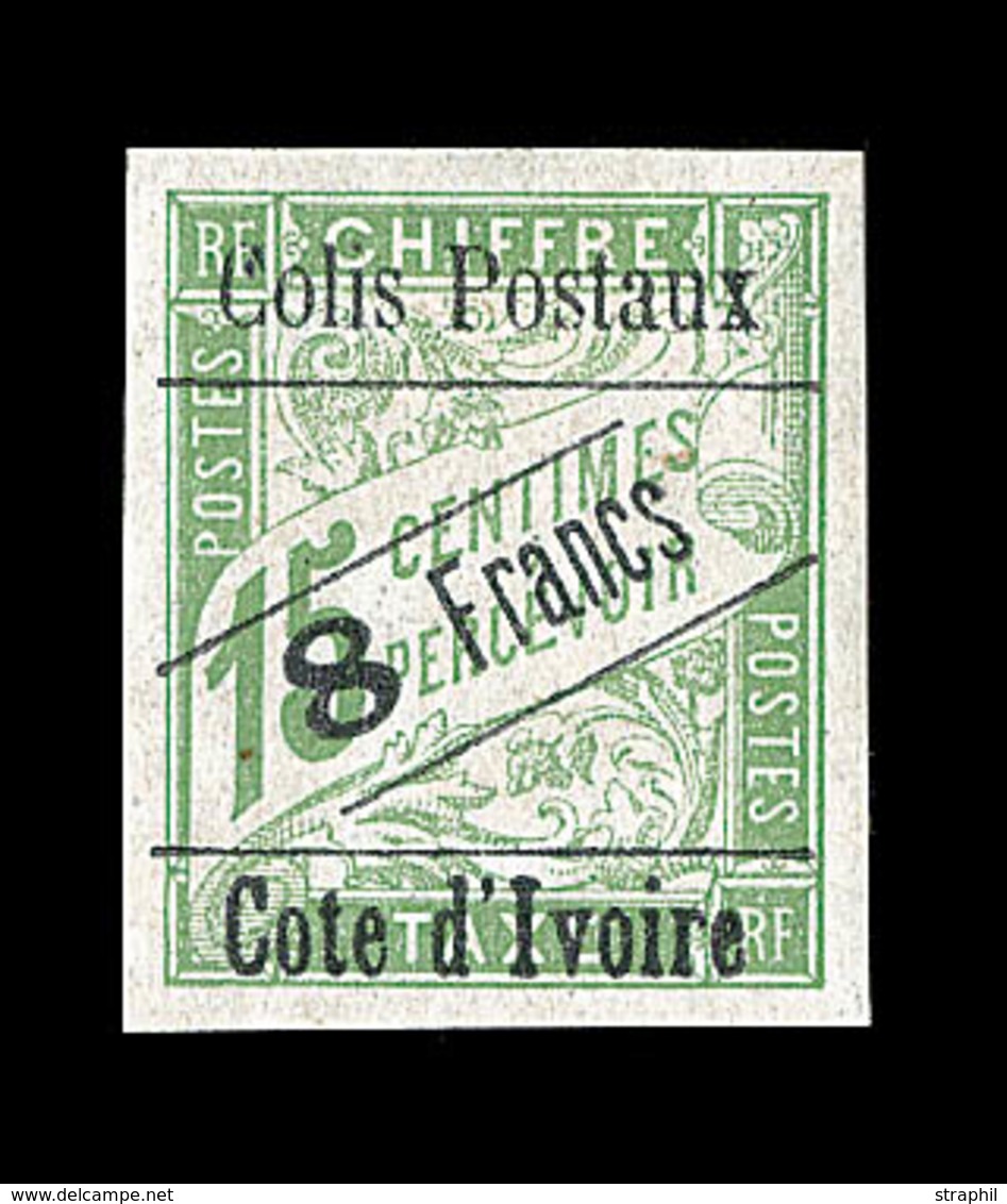 * COLIS POSTAUX  N°17 - 8F S/15c Vert - TB - Autres & Non Classés