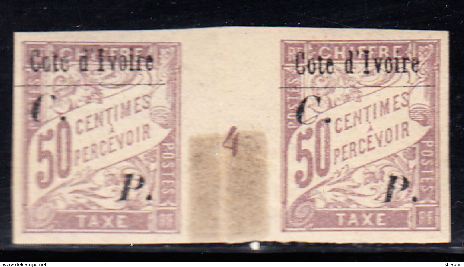 * COLIS POSTAUX  N°18 - 50c Lilas - Mill. 4 - Pli + Scotch S/pont - Sinon TB - Autres & Non Classés