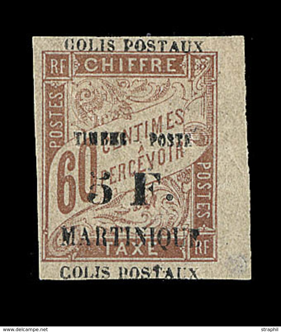 * COLIS POSTAUX  N°60 - BDF - Dble "Colis Postaux" En Haut Et Bas - Signé - TB - Andere & Zonder Classificatie