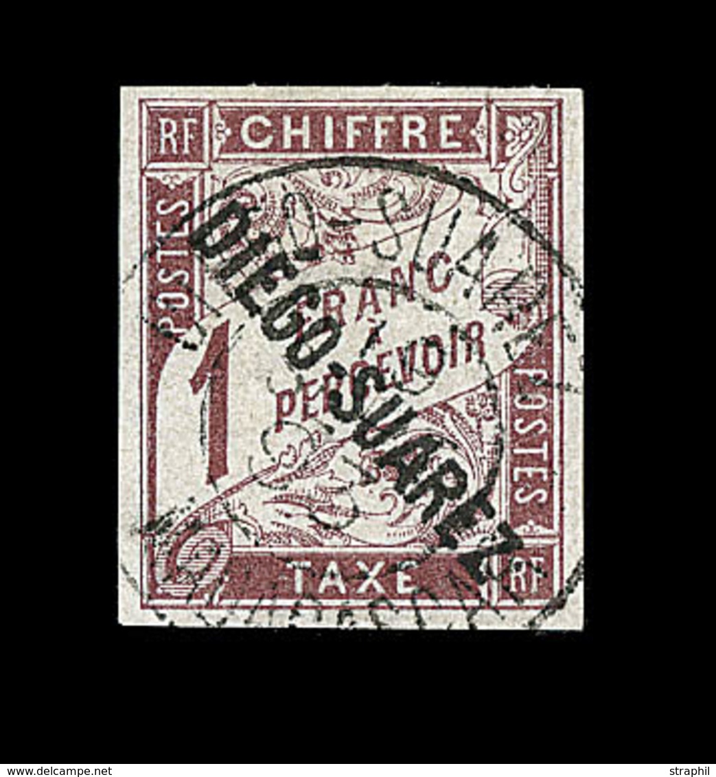 O TAXE  N°13 - 1F Marron - Signé Bernichon - TB - Other & Unclassified