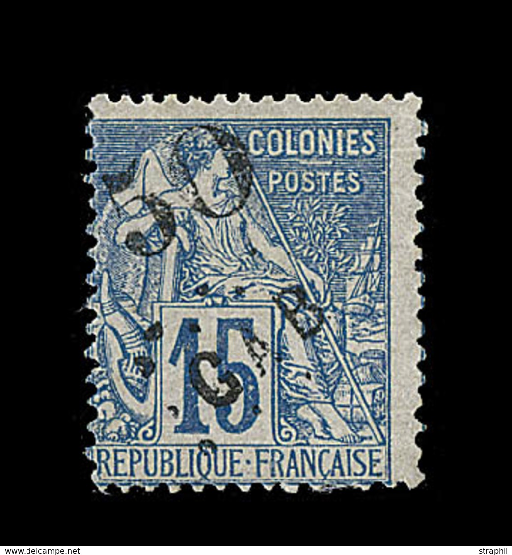 * N°4 - 50 S/15c Bleu - Forte Charn. - TB - Other & Unclassified