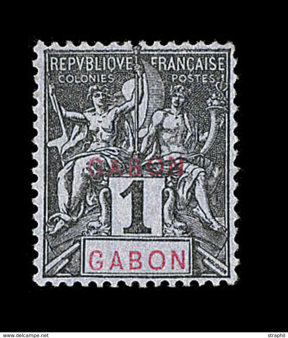 * N°16 - Variété Double GABON - TB - Autres & Non Classés