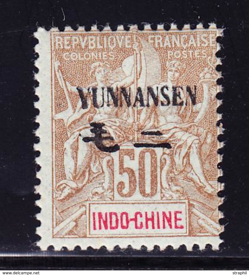 ** N°12 - 50c Bistre Et Rouge - TB - Andere & Zonder Classificatie