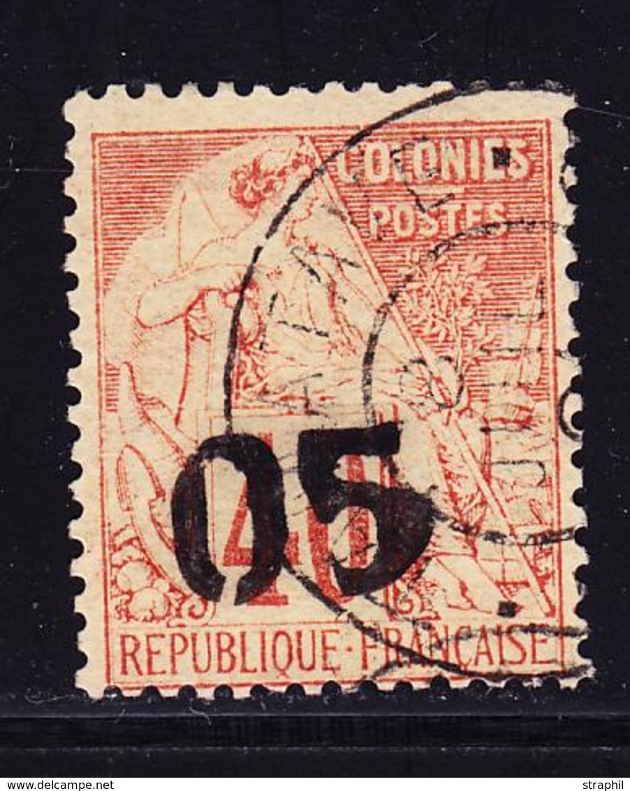 O N°4 - 05 S/40c Rouge Orange - Signé Calves - TB - Other & Unclassified