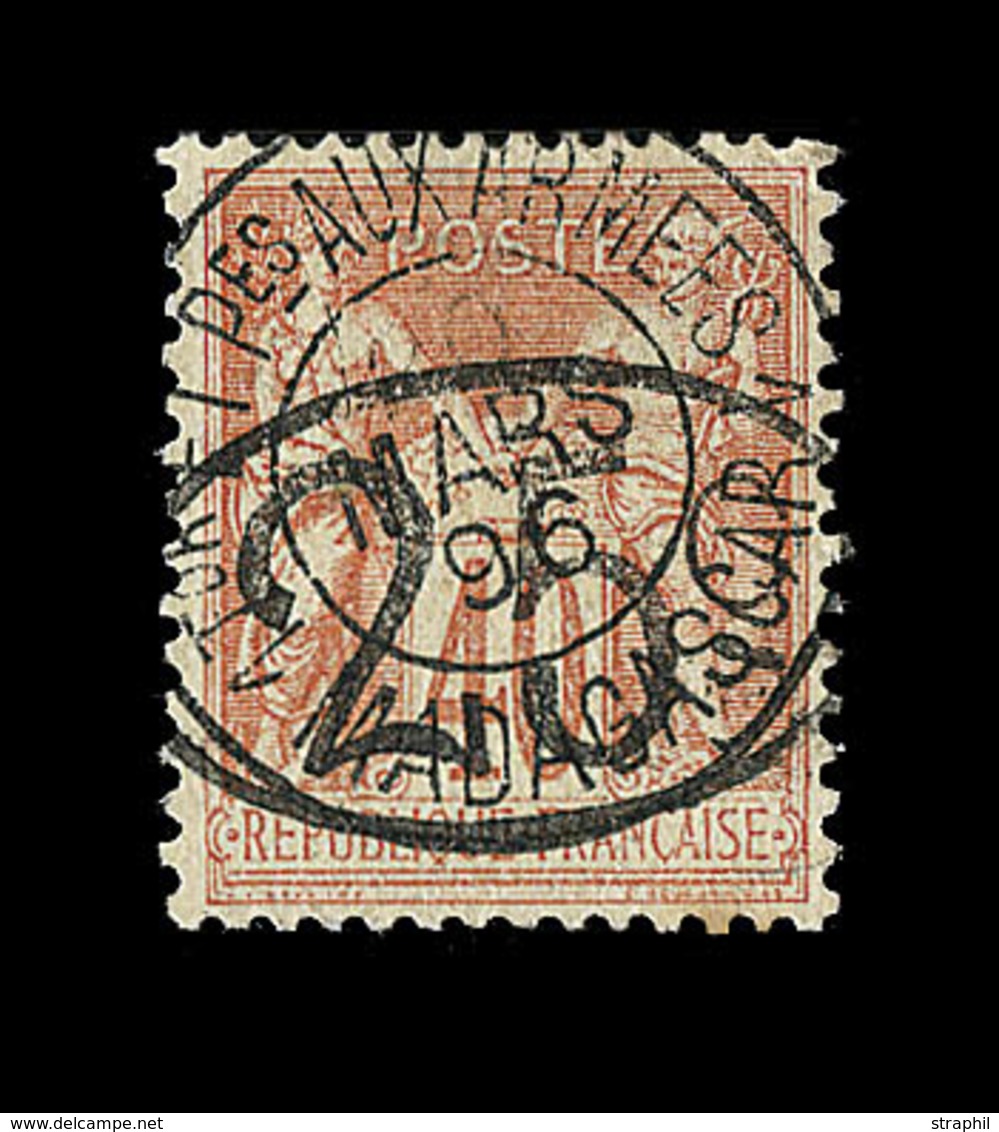 O N°27 - 25c S/40c Rouge Orange - TB - Other & Unclassified