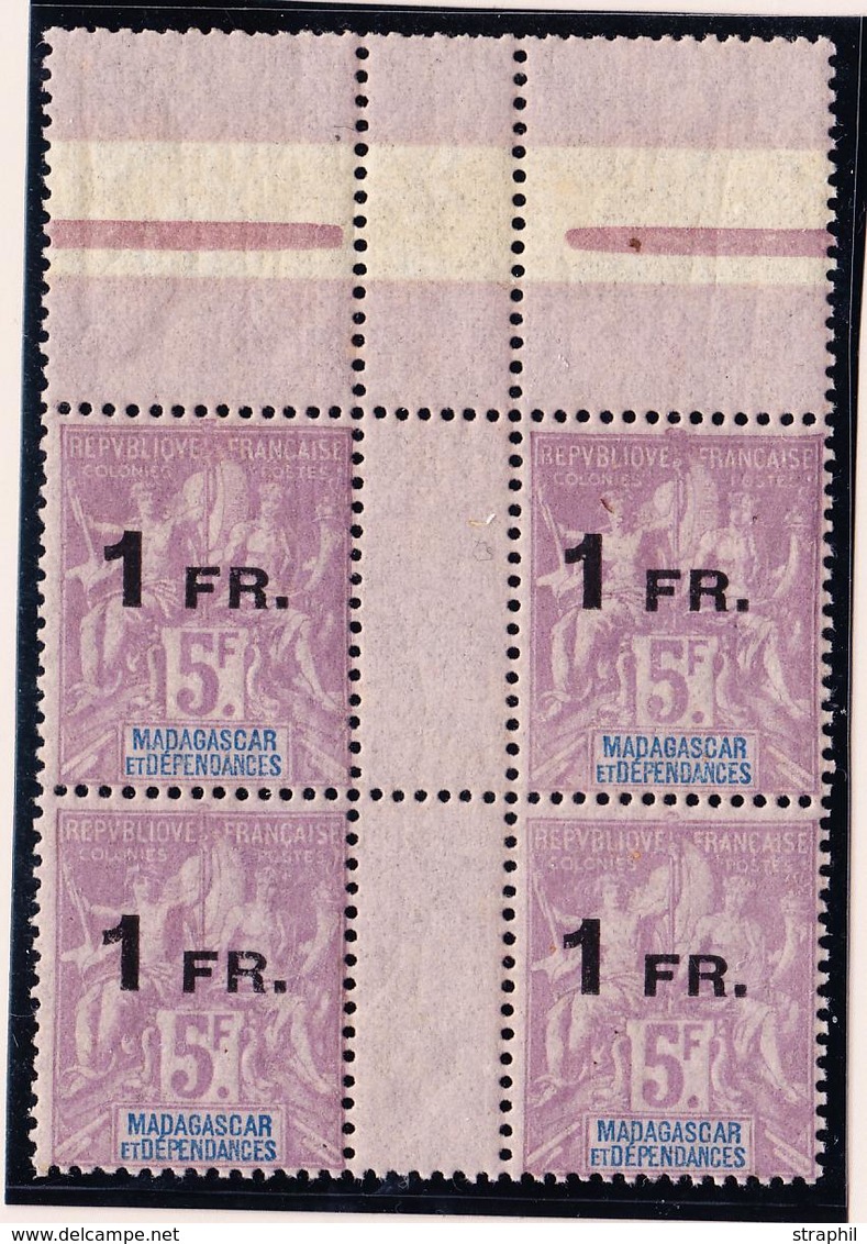 ** MILLESIMES N°123 - Bloc De 4 - Sans Mill. - TB - Other & Unclassified