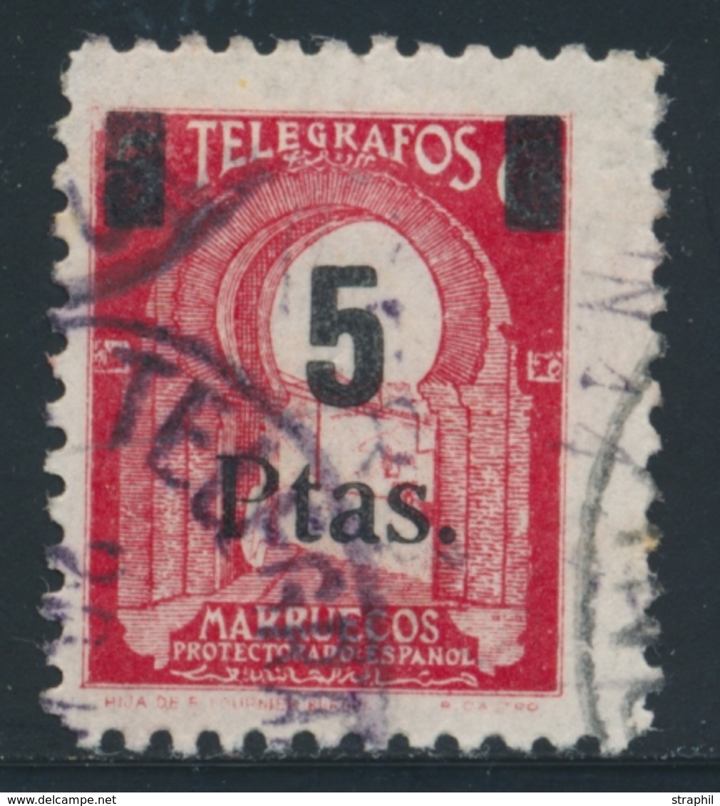 O TIMBRES TELEGRAPHE N°61 - TB - Spaans-Marokko