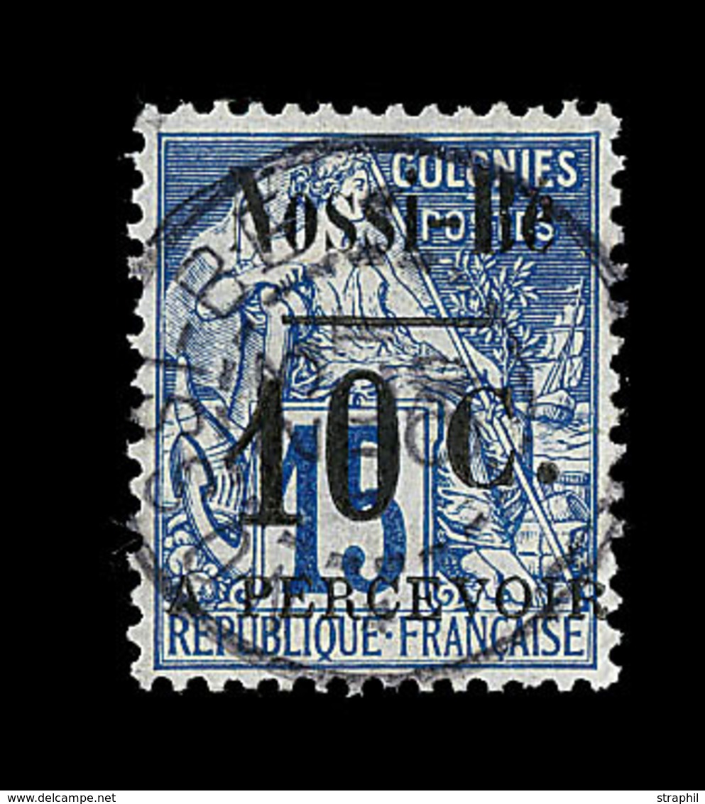 O TAXE N°12 - 10c S/15c Bleu - TB - Other & Unclassified