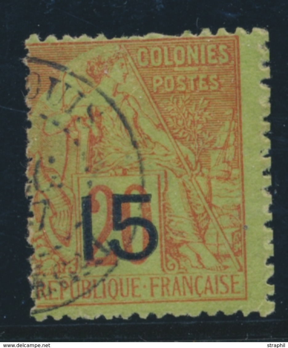 O N°5h - 15 S/20c Brique S/vert - TB - Other & Unclassified