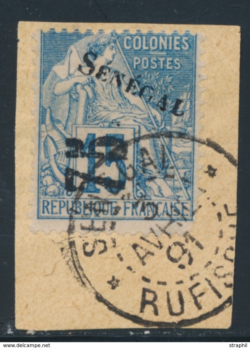 F N°6 - 75 S/15c Bleu - Belle Oblit. - TB - Other & Unclassified