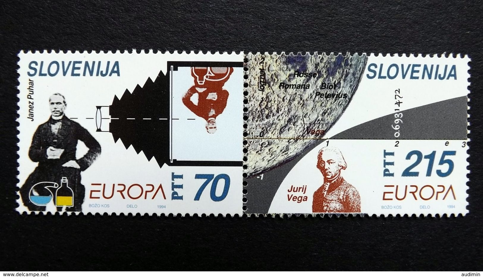 Slowenien 80/1 **/mnh, EUROPA/CEPT 1994, Entdeckungen Und Erfindungen - Slovenia