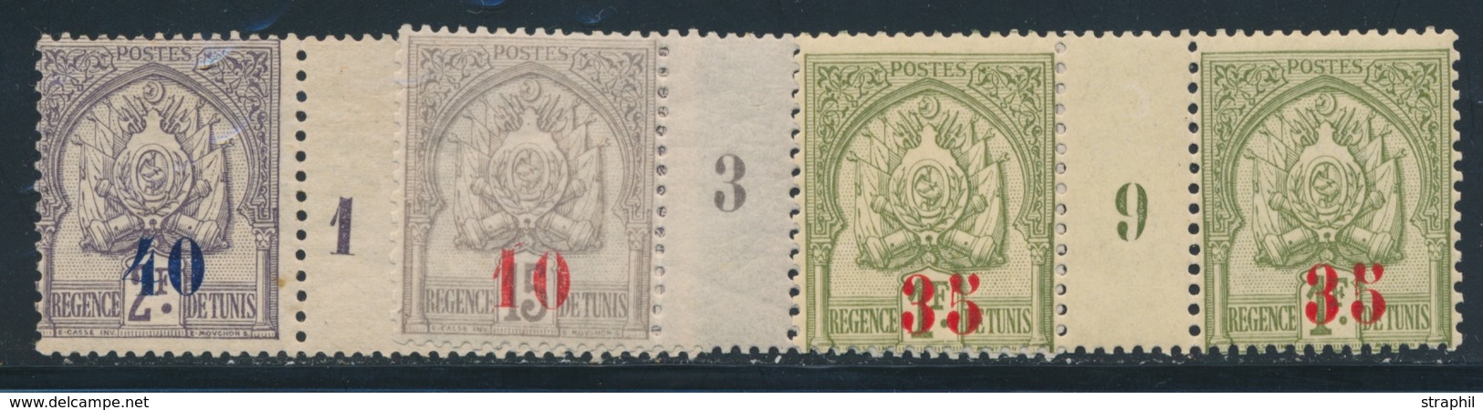 * MILLESIMES N°42/44 - Mill. 3/9/1 - TB - Other & Unclassified