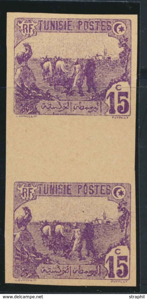 (*) TAXE N°33a - 15c Violet - ND - Avec Interpanneau - TB - Andere & Zonder Classificatie