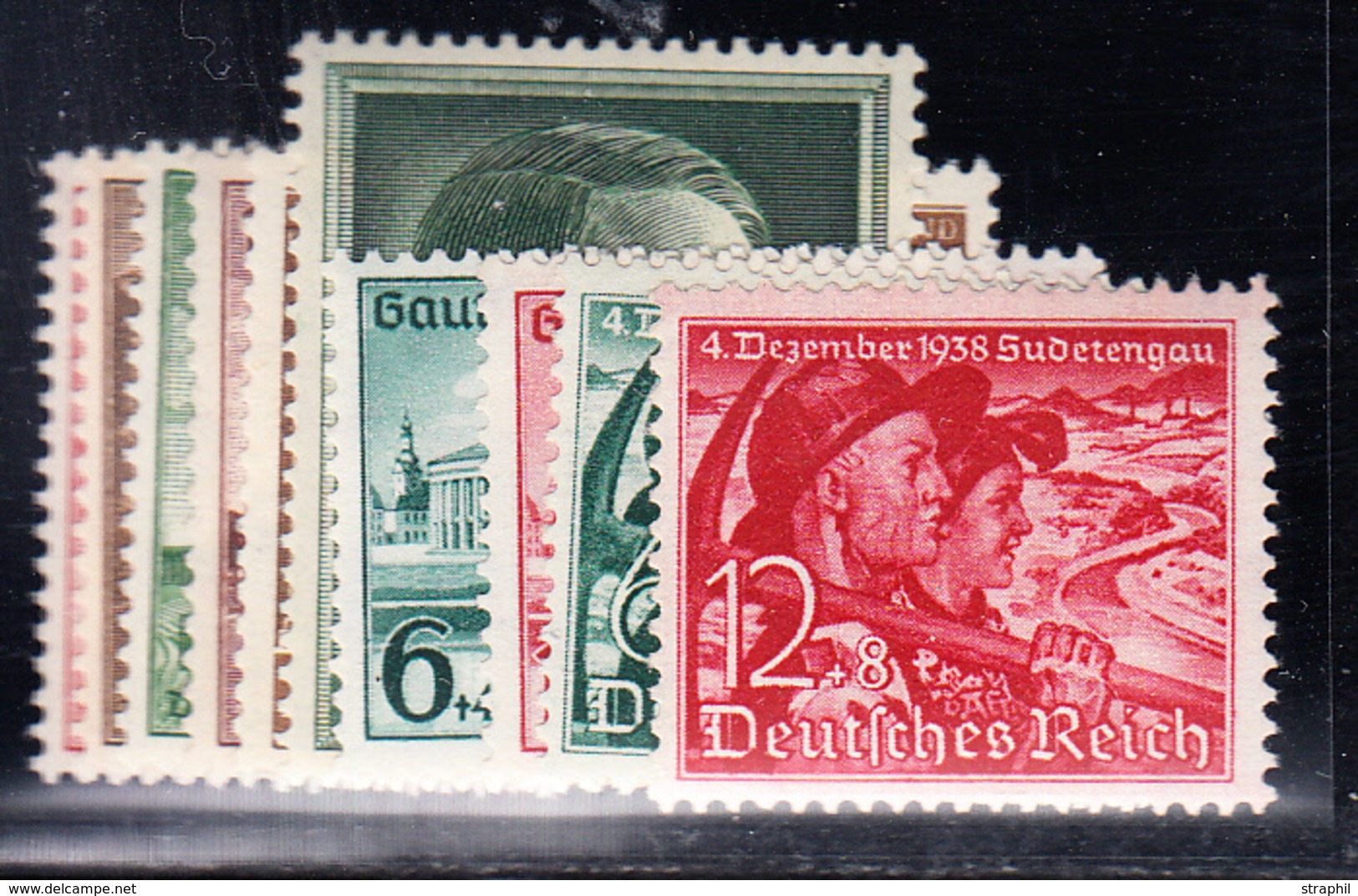 ** N°608/15, 625/26 - TB - Unused Stamps