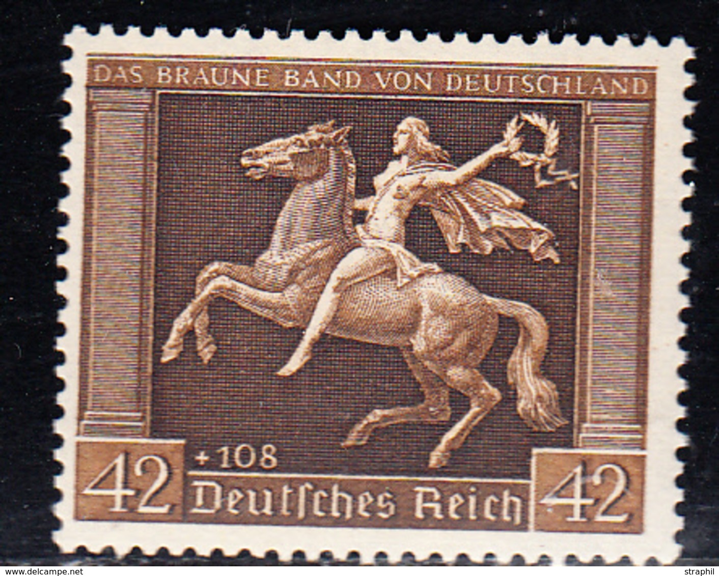 ** N°612 - Ruban Brun - TB - Unused Stamps