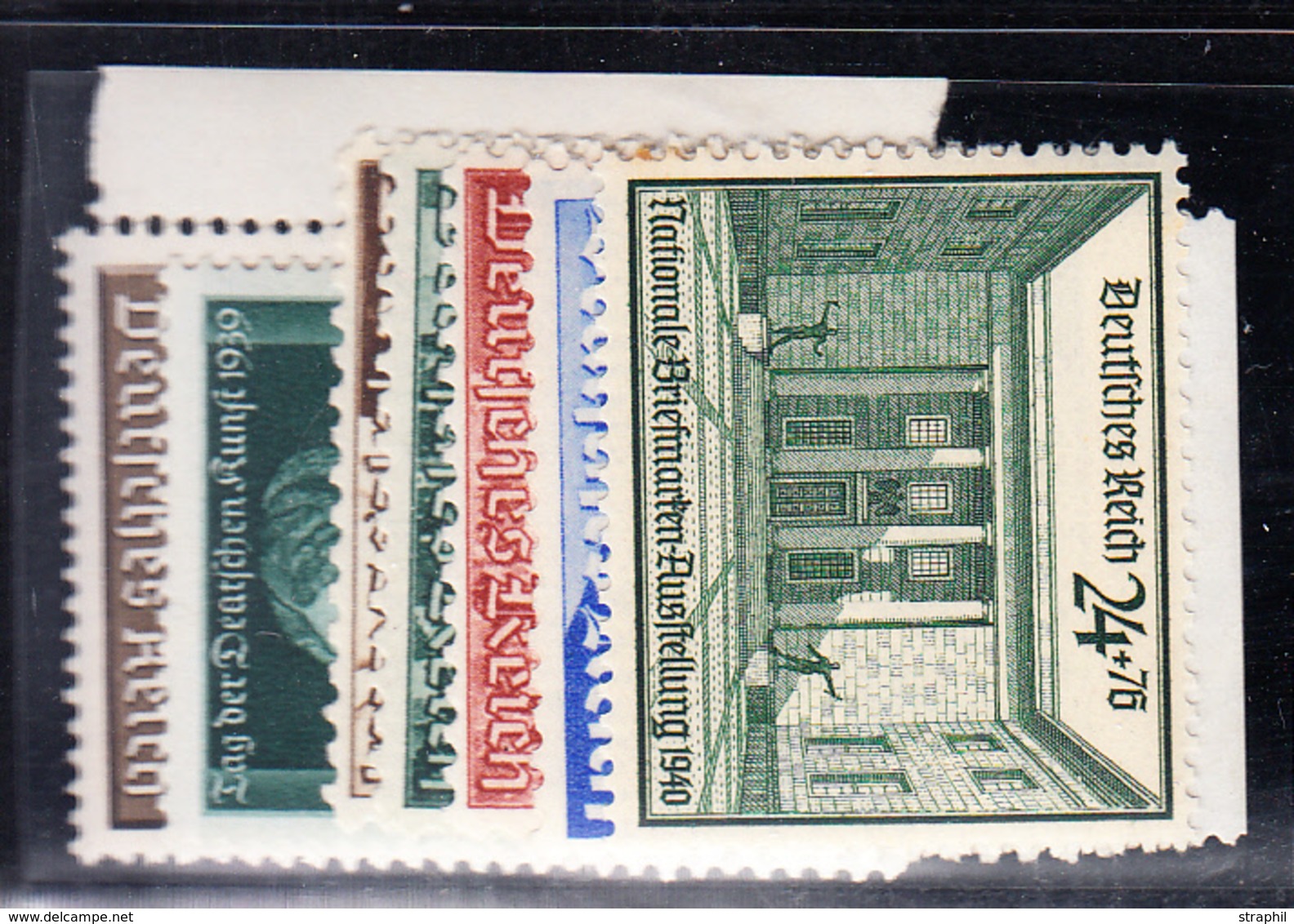 ** N°635, 636, 638, 663/67 - TB - Unused Stamps