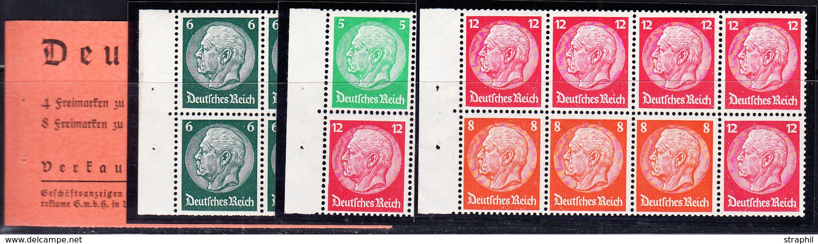** N°MH33 - Feuillets Détachés - TB - Postzegelboekjes