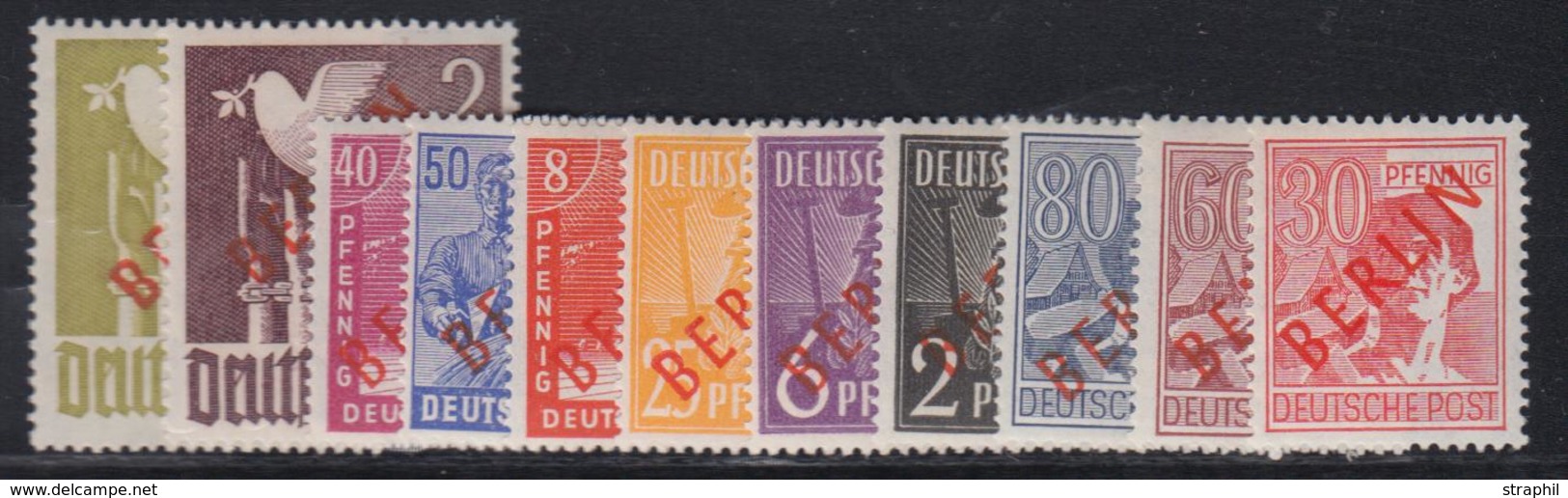 ** N°1/18B - Sf N°4/6 - TB - Used Stamps