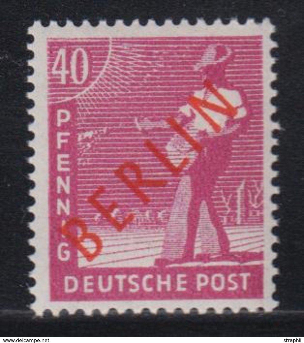 ** N°12B - 40pfg Lilas - TB - Used Stamps